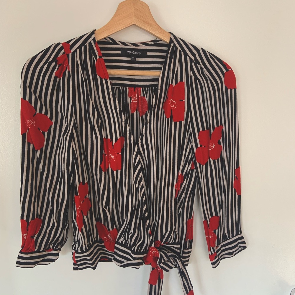 Madewell Wrap Top